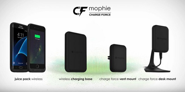 Mophie推出 iPhone 轻便实用还能被吸住无线充电的电池壳！