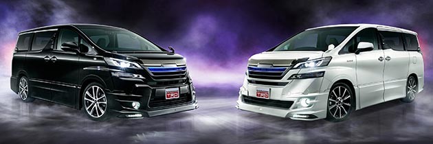 运动风的豪华MPV!Toyota发布Alphard/Vellfire TRD版本!