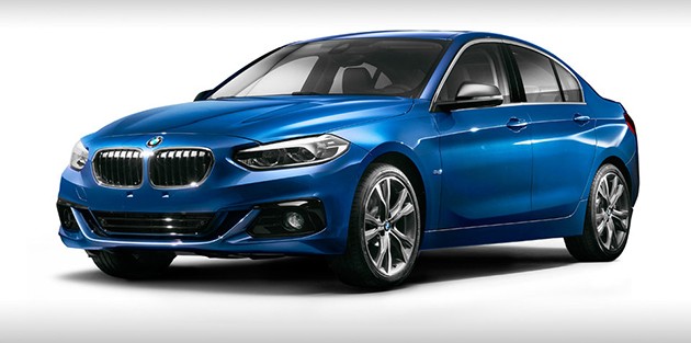 主打年轻市场！BMW 1 Series Sedan官方图发布！