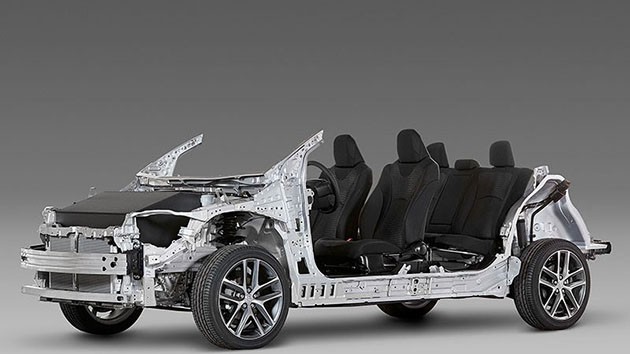 Toyota Camry 2017谍照曝光!