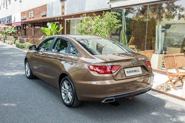 卡罗拉的竞争者！吉利帝豪GL正式登场！