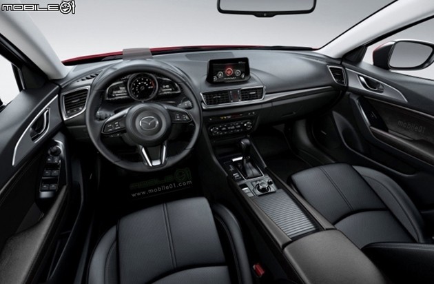 Mazda3小改款定妆照遭曝光！