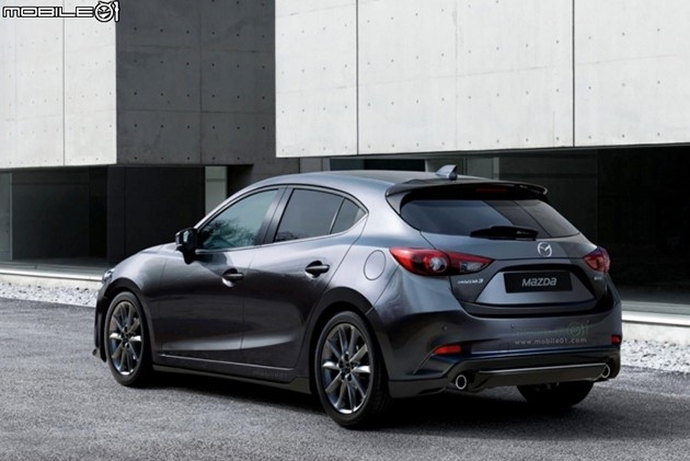 Mazda3小改款定妆照遭曝光！