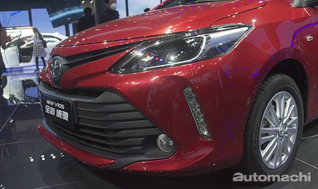 同步更新CVT变速箱！Toyota Vios小改款9月中国上市！