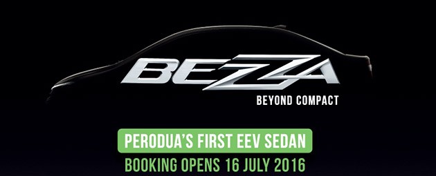Perodua Bezza正式开放预订！