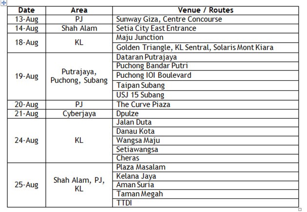和Sienta近距离接触!Toyota将携带Sienta在雪隆区做巡回展!