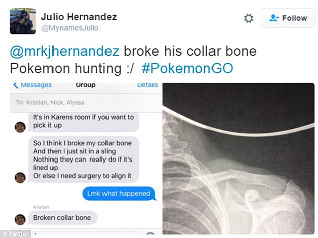 小心!开车时请不要游玩Pokemon Go!