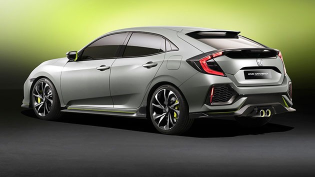 掀背更帅气！Honda Civic FC五门量产版现身！