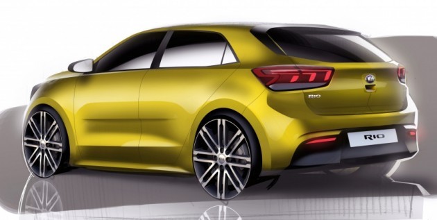 大改款Kia K2现身!或改搭1.2L涡轮增压引擎!