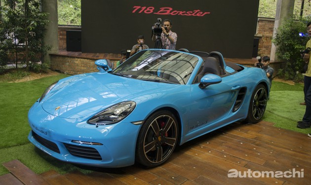 经典回归！Porsche 718 Boxster正式登陆我国！