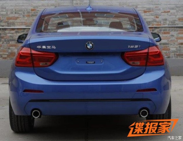 BMW首款前驱房车！1 Series Sedan细节正式公布！