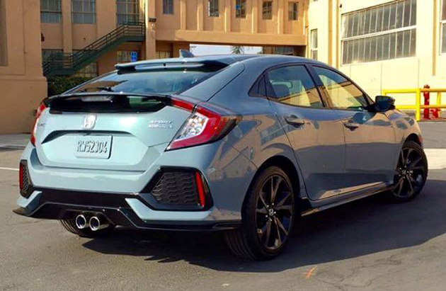 帅到掉渣，Honda Civic FC Hatch实车照！