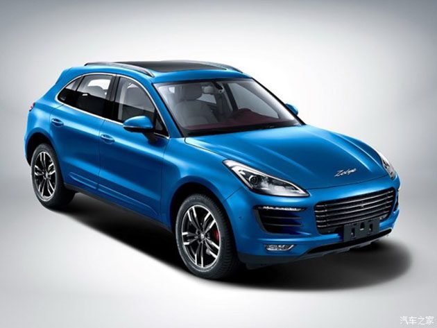 穷人的保时捷！山寨版Macan众泰B12官方图正式发布！