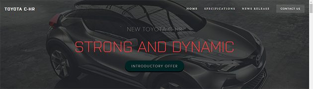 Toyota C-HR 现身新加坡官方网站！