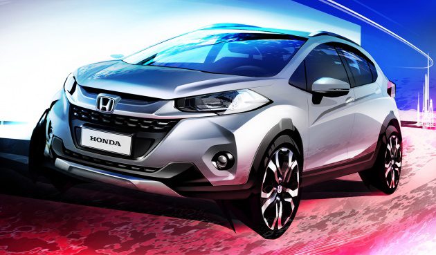发布在即! Honda WR-V 设计草图曝光!