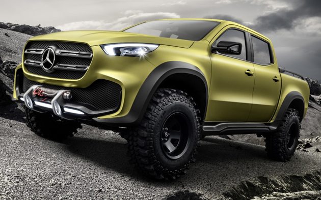 Mercedes-Benz X Class 皮卡将导入我国市场！