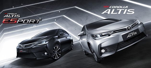 Toyota Corolla Altis ESport 泰国登场！