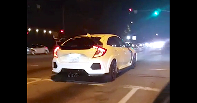Honda Civic Type R 无伪装谍照现身！