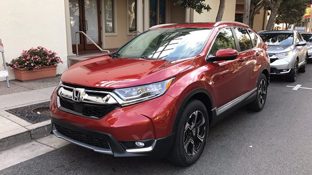 涡轮新势力, 2017 Honda CR-V 实车照!