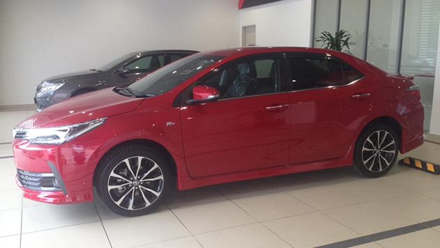 亮红色！ Toyota Corolla Altis Facelift 再现身！