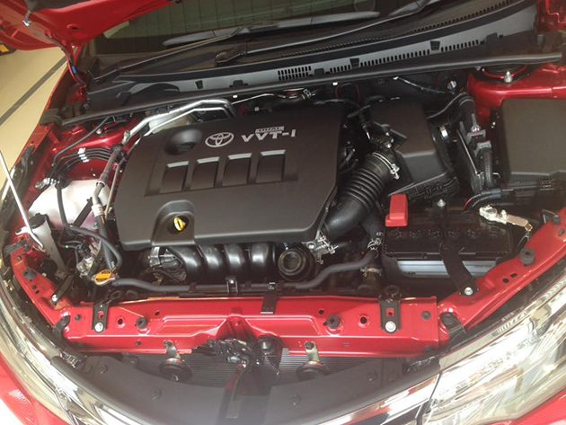 亮红色！ Toyota Corolla Altis Facelift 再现身！