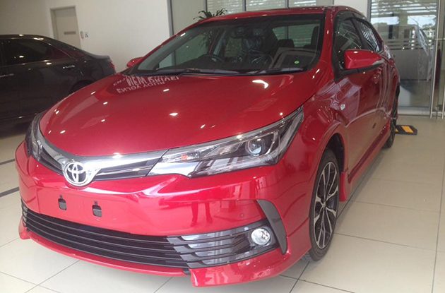 亮红色！ Toyota Corolla Altis Facelift 再现身！