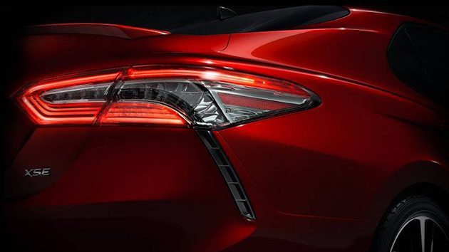 原厂释出 Toyota Camry 2018 实车照！