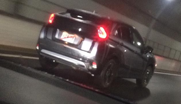 LED尾灯， Mitsubishi ASX 2018 在曝光！