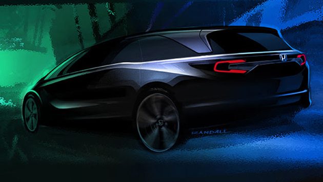 更加帅气! Honda Odyssey 2017 预告释出!