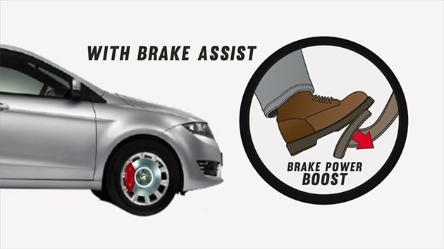 让影片告诉你什么是 Brake Assist !