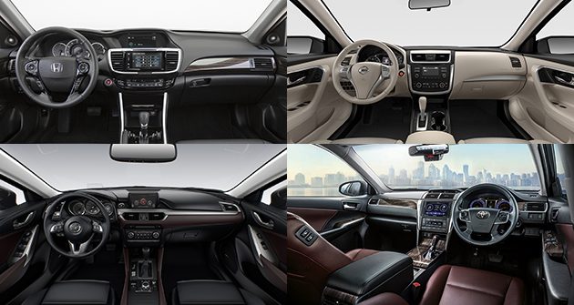 2017 Toyota Camry 2.0和其他D-Segment残酷大比拼！