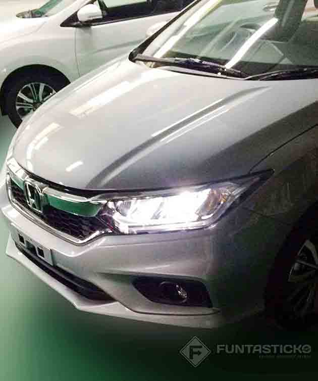 白色 Honda City 小改款照片曝光！