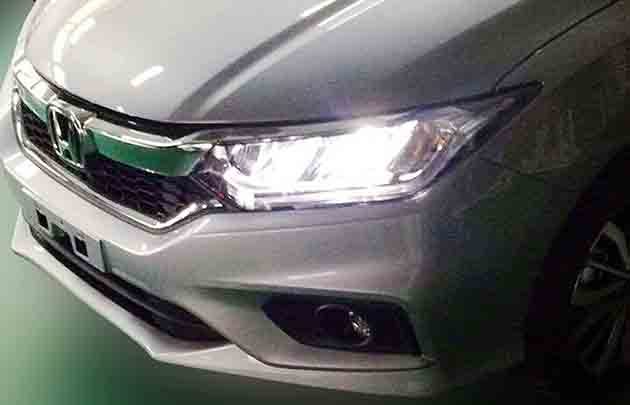 白色 Honda City 小改款照片曝光！