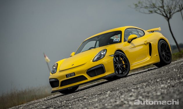 Porsche Cayman GT4 ，为赛道而生！