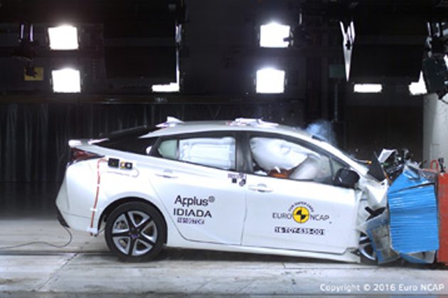 Toyota Prius 获得EURO NCAP评选为最安全房车！
