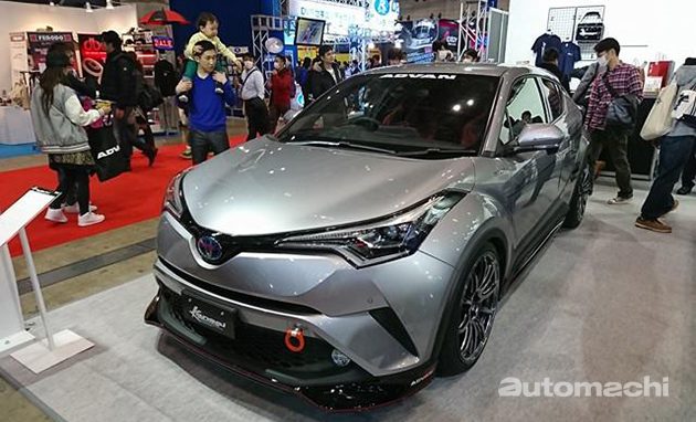东京改装车展:五花八门的改装 Toyota C-HR !