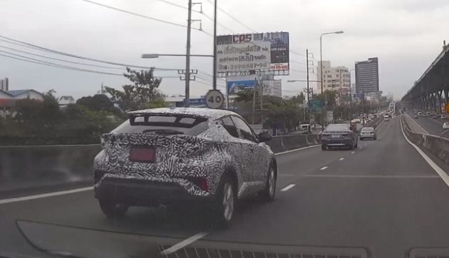 终于来了! Toyota C-HR 现身泰国测试!