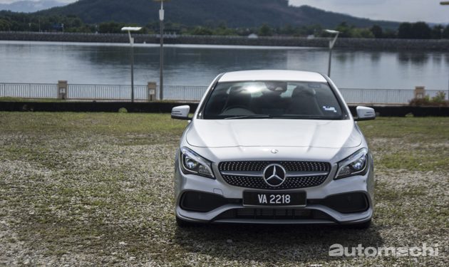 帅气小轿跑， Mercedes-Benz CLA200 