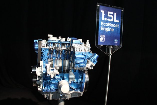 Ford正式发表全新1.5L三缸Ecoboost引擎！