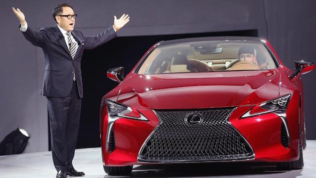 带领Toyota走向世界第一的人： Toyoda Akio 丰田章男！