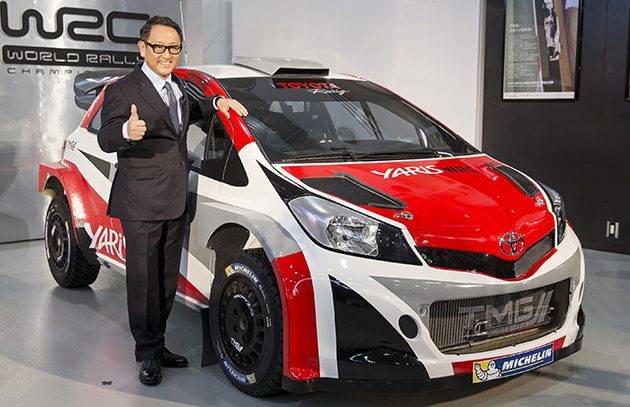 带领Toyota走向世界第一的人： Toyoda Akio 丰田章男！