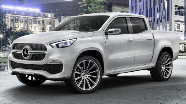 实车现身! Mercedes-Benz X Class 皮卡正式开放预订!