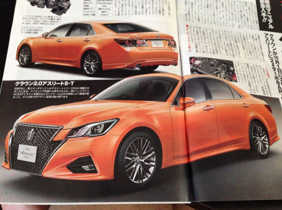 大改款来了!日媒曝光 Toyota Crown 2018 细节!