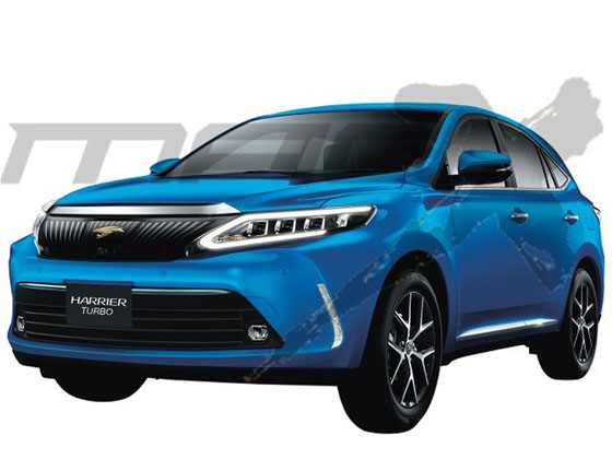 改搭涡轮， Toyota Harrier 小改款7月登场！
