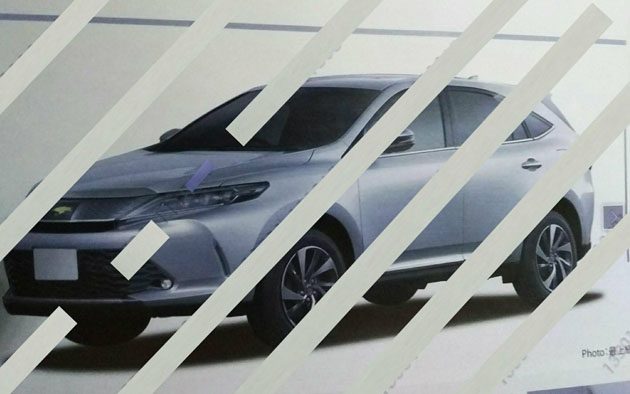 改搭涡轮， Toyota Harrier 小改款7月登场！