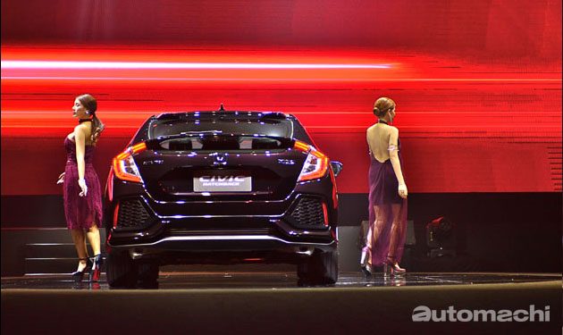 首次现身亚洲！ Honda Civic HB 曼谷车展亮相！