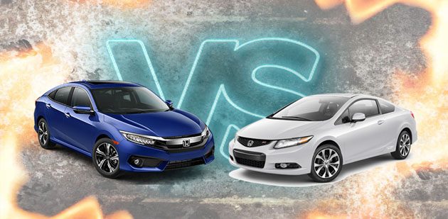 Civic VS Civic ,自然进气对战涡轮增压谁会胜出?