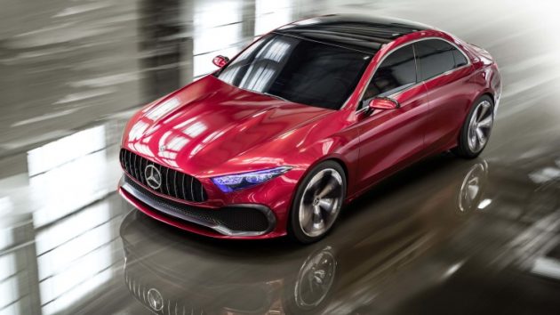 Mercedes-Benz Concept A Sedan 发表！A Class Sedan的雏形！