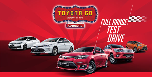 Toyota Go Carnival ，让你体验丰田车款的魅力！