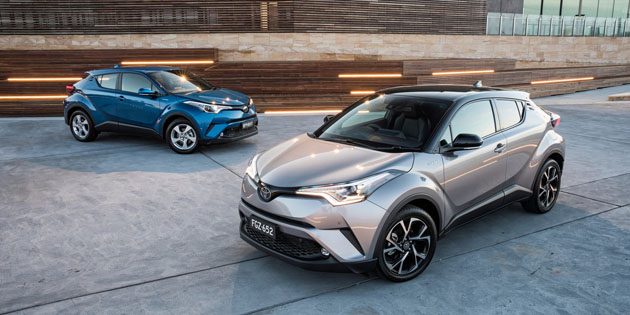 Toyota C-HR 成为2017年第一季最畅销SUV！